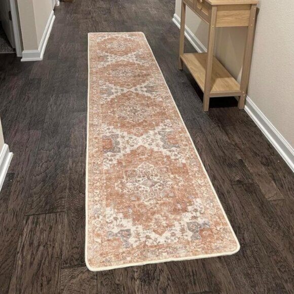 New 2 x 10 Machine Washable Runner Non Slip Rugs for Entryways and Kitchen